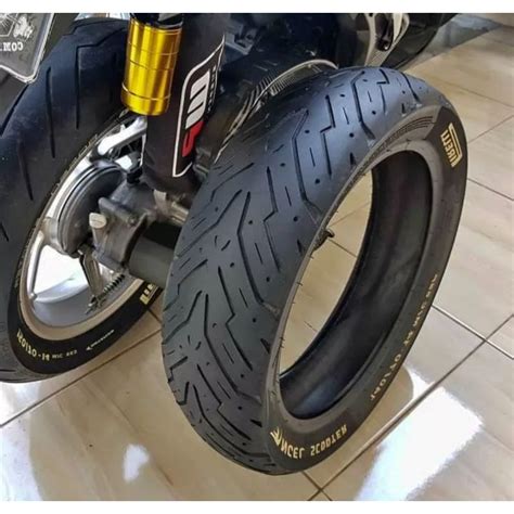 Aerox Tire METIK RING 14 Size 120 70 VS 140 70 PIRELLI ANGEL SCOOTER