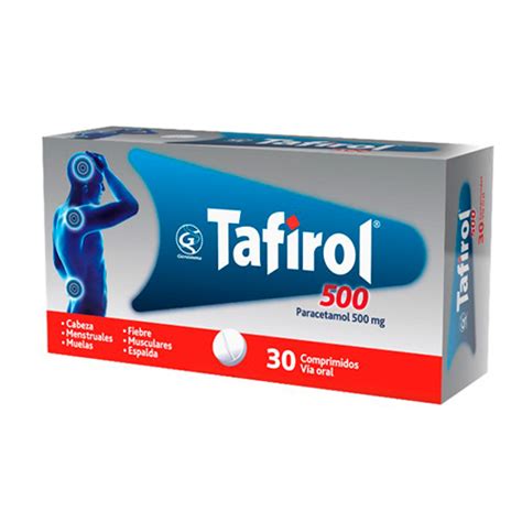 Tafirol 500 Mg X 30 Comp Farmashop