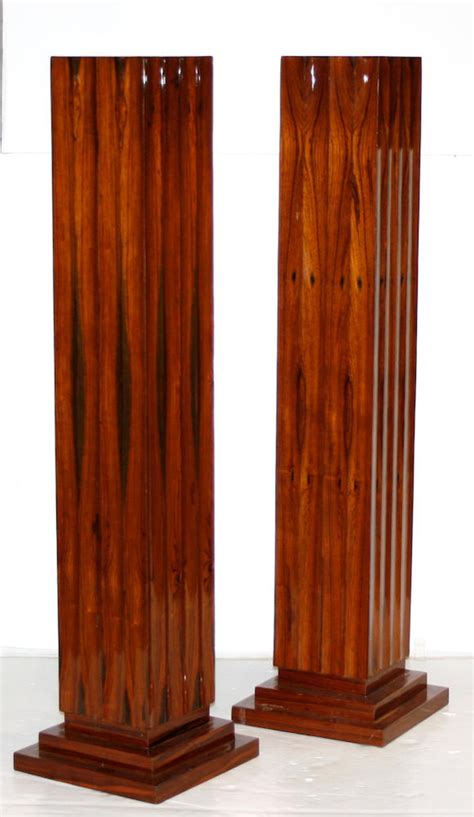 Bonhams A Pair Of Art Deco Style Pedestals