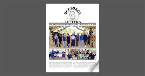 Dressage Letters June