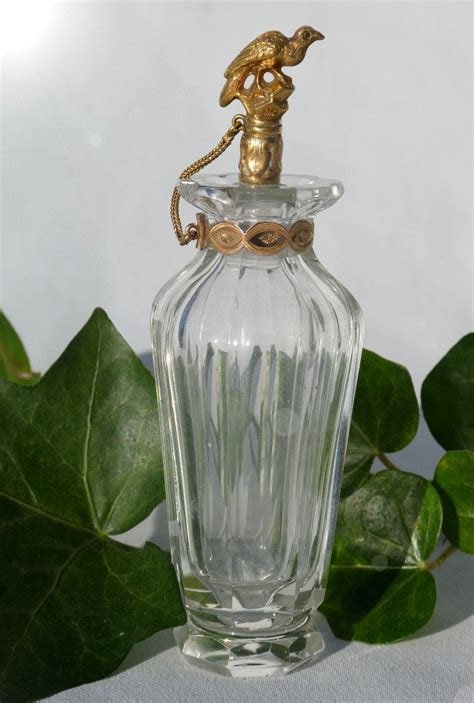 Proantic Flacon De Sels En Cristal Or Poque Napol On Iii Parfum