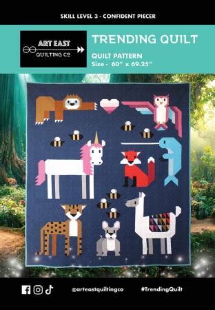 New Quilt Patterns from Art East Quilting Co: A Review | Checker News Blog