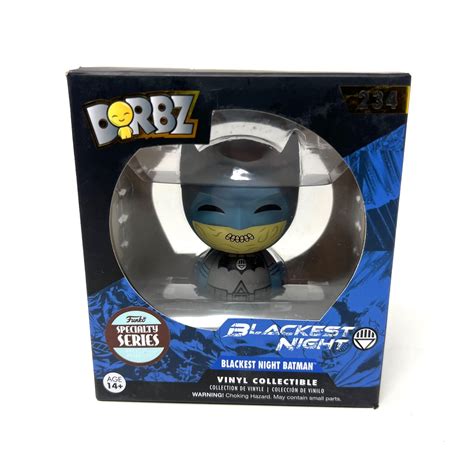 Funko Dorbz Specialty Series Dc Comics Blackest Night Batman Vinyl