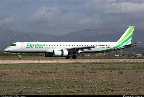 Ec Nha Binter Canarias Embraer E E Erj Std Photo By