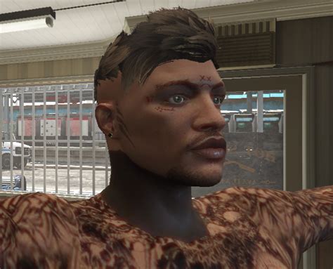 Blackout Neck Face Tattoo For Mp Male Fivem Gta Mods