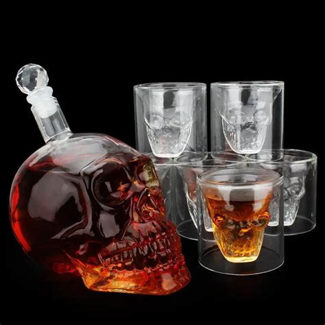 Aliexpress.com : Buy Crystal Skull Head Bottles Decanter Bottling ...