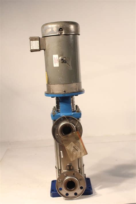 New Goulds G L Lowara Ssv Multistage Vertical Centrifugal Pump