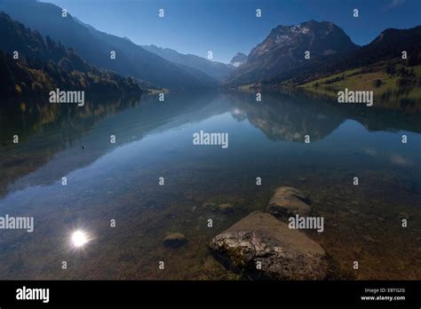 Ober See Switzerland Kanton Uri Ober See Linthal Stock Photo Alamy