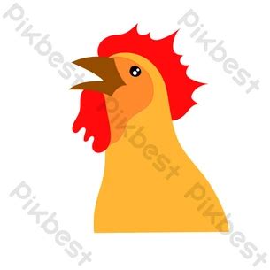 Big Rooster Cartoon Transparent PNG Images | PSD Free Download - Pikbest