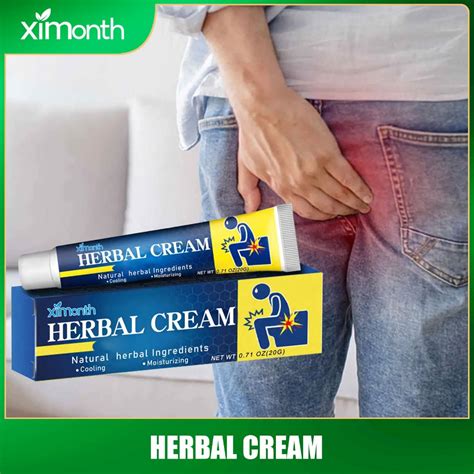 Ximonth Natural Herbal Hemorrhoid Ointment Relieve Anal Pain Constipation Itching Health Care