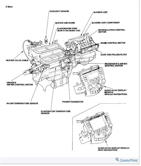 How To Replace Door Actuator Honda Honda Blend Door Actuator