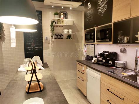 Kitchen Section Inside IKEA Malaysia Showroom. Editorial Stock Photo ...