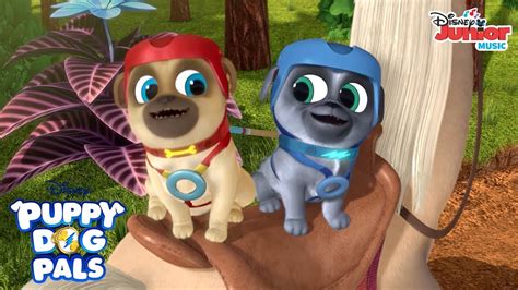 Pups On The Trail 🍂 Music Video Puppy Dog Pals Disney Junior