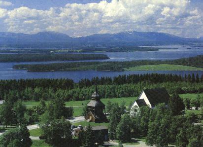 Storsjön lake where supposedly Storsjöodjuret, a Nessie-like animal ...