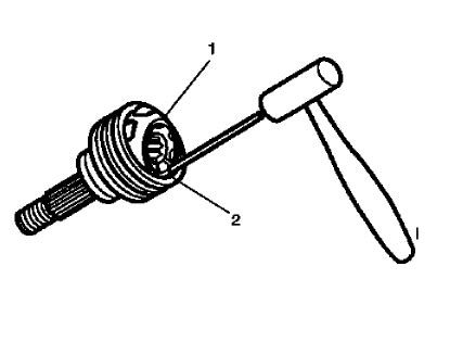 Chevrolet Trax Wheel Drive Shaft Outer Joint Inspection Repair