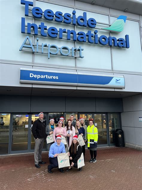 Teesside Airport Staff Launch Huge Drive To Boost Awareness With Travel