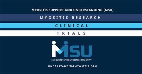 Myositis Clinical Trials Myositis Support And Understanding