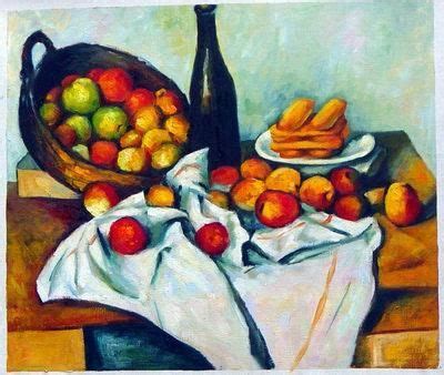 Paul C Zanne Still Life With The Basket Of Apples C Paul