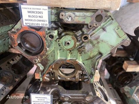 Mercedes Benz OM402 Bloco Do Motor Mercedes OM402 V8 4020100608