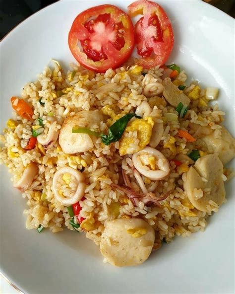 Resep Nasi Goreng Seafood Spesial Enak Dan Praktis