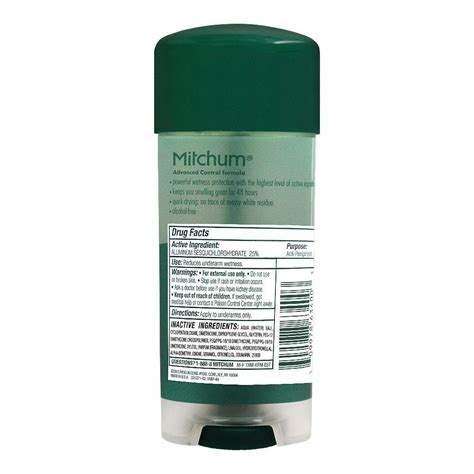 Buy Mitchum Men Advanced Control H Mountain Air Deodorant Gel G