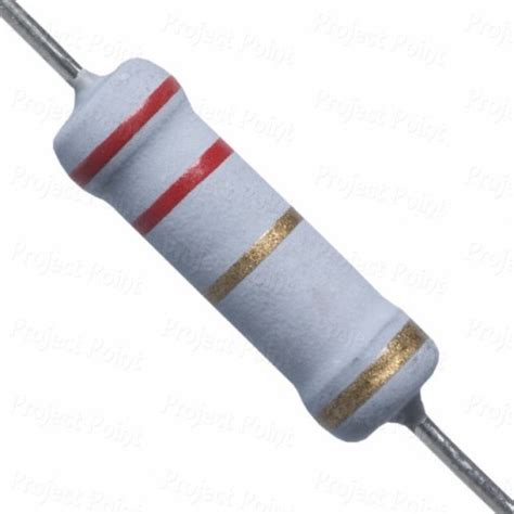 2 2 Ohm 2W Flameproof Metal Oxide Resistor 2R2 2E2 MOF MOR RSF 2