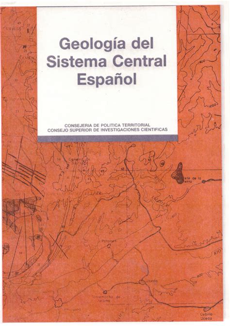 (PDF) Geologia del Sistema Central Español con MAA