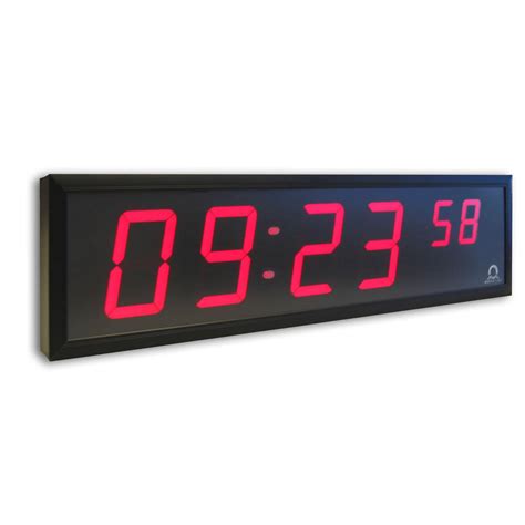 Digital clock DC 57 6 R N N NTP BÜRK MOBATIME GmbH LED indoor