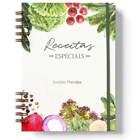 Sunper Studio Caderno De Receitas Vegetais Receitas X