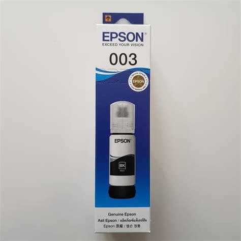 Jual Tinta Epson 003 Original Hitam Kota Surabaya Auto Barcode