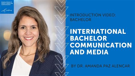 International Bachelor Communication And Media Information Video