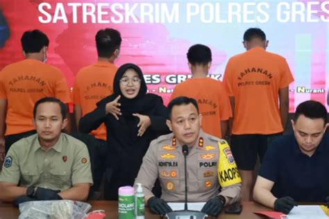 Polres Gresik Tetapkan 8 Tersangka Kericuhan Di Stadion Gelora Joko