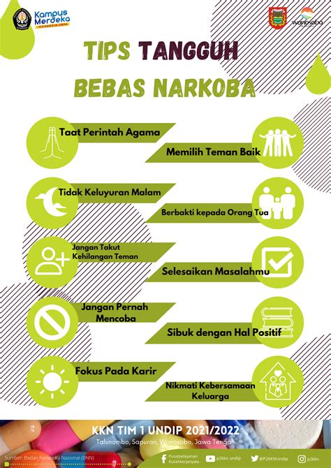 Menarik Poster Edukatif Mahasiswa Kkn Undip Sebagai Upaya Mencegah