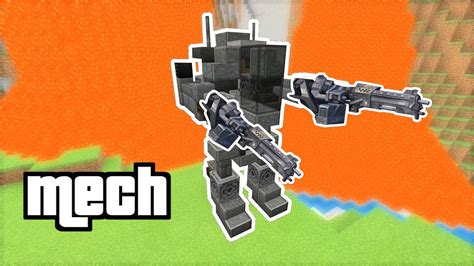 Minecraft Tutorial Kampfroboter Mech Minecraft Tutorial Deutsch