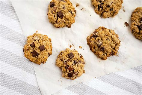 Chocolate Chunk Almond Oatmeal Cookies Obsessive Cooking Disorder