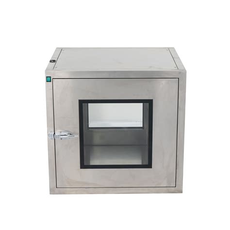 304 Stainless Steel Pass Box For Gmp Clean Room Laboratory Pass Box China Pass Box And Clean