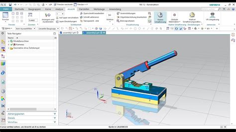 Siemens Nx Tutorial Design And Assembly Of Nutcracker In Siemens Nx