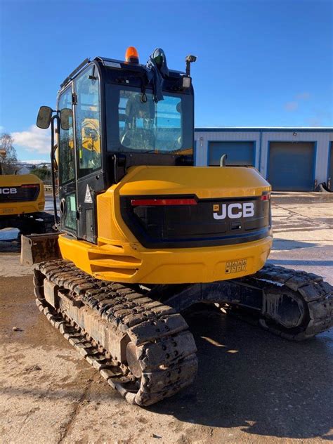 9 Ton Mini Digger • Zero Tail Swing Mini Jcb 85z 1 From Ridgway