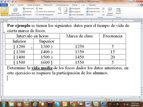 Como Calcular La Media Para Datos Agrupados YouTube