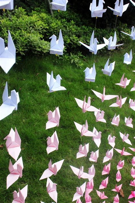 500 Cranes 25 Strings 20 Cranes Each Handmade Origami Paper Etsy