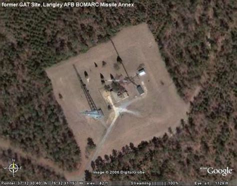 Aerial Images of Langley AFB (BOMARC), VA