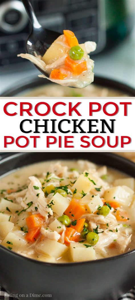 Crock Pot Chicken Pot Pie Soup Recipe Video Chicken Pot Pie Soup