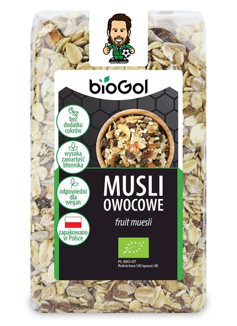 MUSLI OWOCOWE BIO 300 G BIOGOL BIOGOL Sklep EMPIK