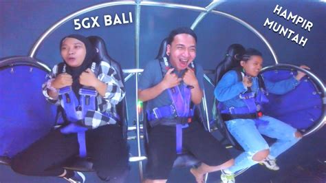 5gx Bali Wahana Super Extreme Dilempar Ketinggian 50 Meter 😱 Bali