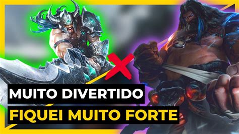 A LENDÁRIA BUILD ROXA DO TRYNDAMERE TRYNDAMERE X UDYR League of