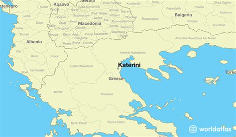 Where is Katerini, Greece? / Katerini, Central Macedonia Map ...