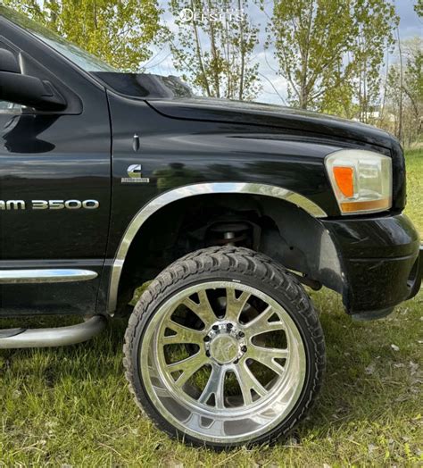 2006 Dodge Ram 3500 With 24x14 76 Kg1 Forged Ace And 33 13 5r24 Amp