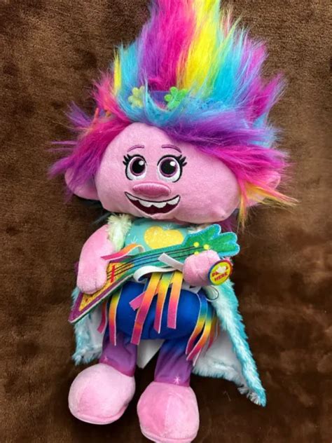 Dreamworks Trolls World Tour Dancing Poppy Plush Soft Toy £1499 Picclick Uk