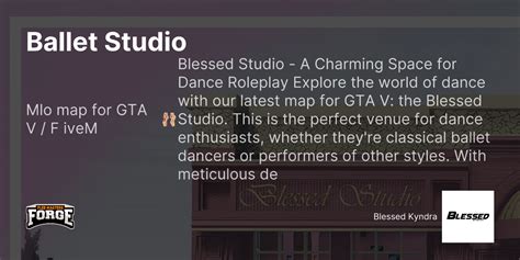 Pleb Masters Forge Hub Ballet Studio