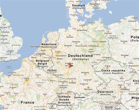 Offenbach Map - Germany